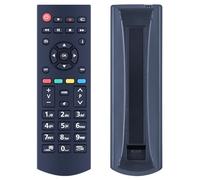 TCNOUMT RC39127M Telecomando adatto per Panasonic TV TX-24GW334 TX-32J330E TX-24J330B TX-24J330E TX-32GW334 TX-32JW344 TX-32J340E TX-39GW334