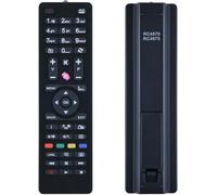 TCNOUMT Telecomando alternativo per telefunken TV RC4875/RC4870 telecomando compatibile TFL49DFHD03B L24H180M3 D40U300M4C TE40282B34C2H /FINLUX DIGIHOME JMB JVC RM-C3182 LT-32VH4455 VOX AYA TV