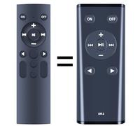 TCNOUMT Telecomando di ricambio adatto per ricevitore NAD DR2 D3020 D-3020 NR2 D7050 D-7050 AV