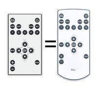 TCNOUMT Telecomando di ricambio adatto per Tivoli Audio PAL+ PALPRWHT Music System