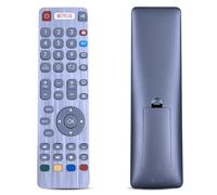 TCNOUMT Telecomando di ricambio RF generico compatibile per Smart TV Sharp, tasto di scelta rapida a 2 canali