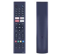 TCNOUMT Telecomando vocale di ricambio compatibile con Antteq EGoi G24-AH3CF1D AG32H3 AG42F3 JVC QT7A ENGAL Engel KONIC G42FW60A G43FW60A RCA Android Smart TV RS24H1-UK Tutu TUS32HN1AC