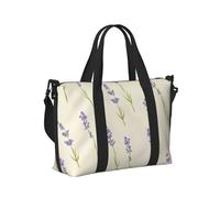Tcoay Borsa da spiaggia piccola color lavanda per donna - Borse da viaggio e tracolla riutilizzabili