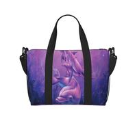 Tcoay Delfini, borsa da spiaggia per donna - borse da viaggio a mano e a tracolla riutilizzabili