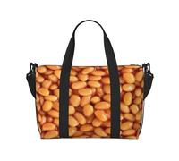 Tcoay Fagioli al forno, borsa da spiaggia per donna - borse da viaggio a mano e a tracolla riutilizzabili