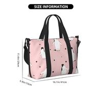 Tcoay Pinguini, Stelle, Uccelli Marini, Borsa da Spiaggia per Donna - Borse da Viaggio a Mano e a Tracolla Riutilizzabili