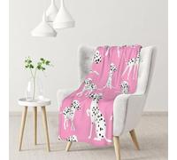 Tcoay Simpatico cane dalmata,Coperte per divano letto, coperte decorative, coperte da viaggio 30x40 pollici