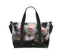 Tcoay Tre porcellini, borsa da spiaggia per donna - borse da viaggio a mano e a tracolla riutilizzabili