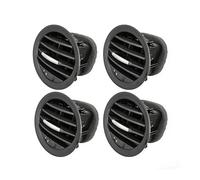 TCPCHKHOPP Bocchetta Aria Auto per Opel per Adam per Corsa D MK3 per Vauxhall 13417363 2201099 13365420 Uscita Aria Vent Coperchio A/C Griglia Nero/Cromato Griglia Ventilazione(4)