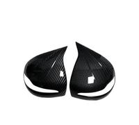 TCPCHKHOPP Calotta Specchietto Cappucci Copri Specchietto Retrovisore Laterale Nero Carbonio Shell LHD RHD per GLC X253 2016 20107 2018 Coperchio Specchietto(LHD-Carbon Pattern)