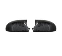 TCPCHKHOPP Calotta Specchietto per Golf 5 V MK5 per GTI per Jetta per Passat Ala Laterale Vista Posteriore Tappi di Ricambio Shell 2 Pezzi Nero Coperchio Specchietto(Carbon Fiber Pattern)