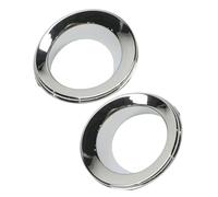 TCPCHKHOPP Fendinebbia Griglia per R50 per R52 per R53 2002-2008 51117127941 51117127942 PARAurti Anteriore Fendinebbia Copertura del Telaio della Lampada Fendinebbia Griglia Mesh(Chrome 1 Pair)