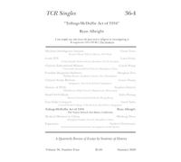 TCR Singles 36-4 Tydings-McDuffie Act of 1934