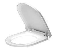 TCSMSDMO Compatibile con copriwater for Uso Domestico, Accessori for sedili ispessiti a Forma di UVO Chiusura lenta e silenziosa(Small U Type Cover P)