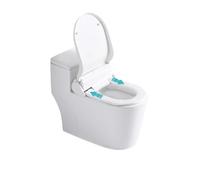 TCSMSDMO Compatibile con Il Sedile del Water Cambio Automatico, Anello Girevole, Cuscinetto di Copertura Intelligente pubblico, Cuscino monouso in Carta(U-Heating-Plug)