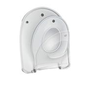 TCSMSDMO Compatibile con Il Sedile del Water for Adulti a Doppio Strato, Adattatore for WC for Bambini a Scopo(L Square U-Shaped)