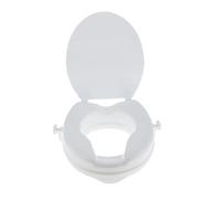 TCSMSDMO Rialzo for WC da 2" Compatibile con Anziani disabili, Sollevatore for Sedia di Sicurezza Allungato, Bianco