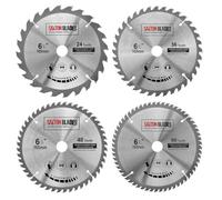 TCT165MXDSK Saxton TCT Circular Lama per legnos 165mm x 20mm (16mm anello) - Confezione D compatibile con Bosch Makita Dewalt etc