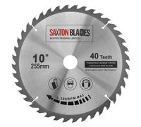 TCT25540T Saxton TCT Circular Lama per legno 255mm x 30mm foro x 40T compatibile