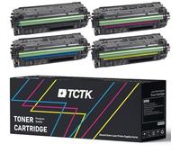 TCTK Toner 212X set da 4 CMYK compatibile con HP Color LaserJet Enterprise Flow MFP M554 M578c, per Color LaserJet Enterprise M554 M554dn M555 M555dn M555x, sostituisce W2120X