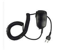 TCVCTNMZTX Microfono for microfono altoparlante portatile PTT. Adatto for VENGO Bidirezionale Radio Walkie Talkie IC-A2 IC-V80 IC-V85 IC-F3S IC-V82 for Vertex VX-200 Microfono per citofono