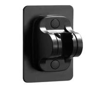 TCVCTNMZTX Soffione doccia a pannello grande, soffione ad alta pressione, regolabile a cinque velocità, a pioggia, accessori for da bagno Soffione doccia(Black Holder)