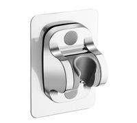 TCVCTNMZTX Soffione doccia da 15 cm, 3 modalità, nero e argento, ugello di spruzzo ad alta pressione, filtro Big Boost, accessori for il bagno Soffione doccia(Silver Bracket)