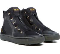 TCX Ikasu Scarpe da moto da donna impermeabili, nero-argento, taglia 38 per donne