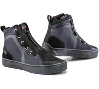TCX Ikasu Scarpe da moto da donna impermeabili, nero-argento, taglia 41 per donne