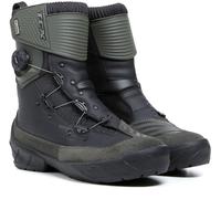 TCX Infinity 3 Mid WP Stivali Moto, nero/verde scuro, Taglia 40
