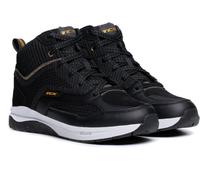 TCX Nalbak Air Scarpe da moto da donna, Nero/bianco/oro, Taglia 36