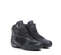 TCX - R04D Lady Air, Scarpe da Moto Donna, Traspirabili e Versatili, Tomaia in Mesh con Rivestimento Hot-Melt, Chiusura con Lacci e Velcro, Nero/Bianco