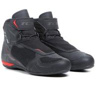 TCX RO4D Air Scarpe da moto, nero/rosso, Taglia 36