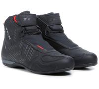 TCX - R04D Waterproof, Scarpe da Moto Uomo, Impermeabili Certificate con Membrana T-DRY, Chiusura con Lacci e Velcro, Tomaia in Mesh con Rivestimento Hot Melt