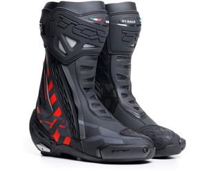 TCX RT-Race 2023 Stivale da moto, nero/rosso, Taglia 41