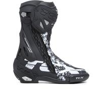 TCX RT-Race Stivali Moto, nero-grigio-bianco, taglia 46 per maschi
