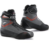 TCX Rush 2 Air Scarpe da moto perforate, grigio/rosso, Taglia 38