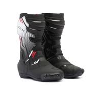 TCX S-tr1 Air, Stivale da Moto Uomo, con Tomaia in Microfibra Perforata al Laser, Chiusura con Zip Elastica Laterale e Velcro