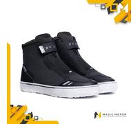 TCX Scarpe Moto Urban Traspiranti Ikasu 2 Air Uomo Nero Argento - 43