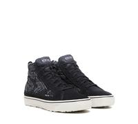 TCX - Street 3 Lady Tex Waterproof, Scarpe da Moto Impermeabili per Donna, Scarpa con Membrana T-DRY, Tomaia in Pelle Scamosciata, Chiusura con Lacci, Nero