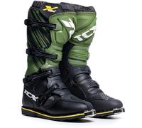 TCX X-Blast 2023 Stivali Motocross, nero-verde-giallo, taglia 38 per maschi