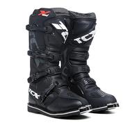 TCX - X-Blast, Stivale da Motocross Uomo, Stivale da Enduro, Stivale da Fuoristrada con Tomaia in Microfibra e Suola con Costruzione Goodyear, Nero