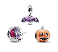 TCZNAF Charm Ciondolo Pendant Compatibile per Bracciali Europei Regalo di gioielli per la Laurea 3Pcs-Set