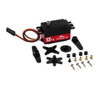 TD-9512MG - Servo digitale a basso profilo, trasmissione in metallo, coppia elevata, 4,8-7,4 V, per robot 1/10 1/8 RC Car (angolo di controllo 180 gradi)