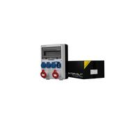 TD Distributore edile 2x32A 4x230V prese DV-2435-F