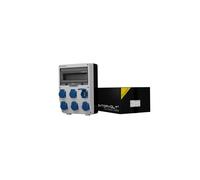 TD Distributore edile 6x230V Mennekes 0571 prese DV-0571-F