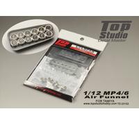 TD23152 Top Studio 1/12 McLaren MP4/6 Set Di Dettaglio Air Funnel Per Tamiya