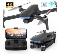 TD31GPS RC Drone Con Telecamera 4K 5GHz WIFI FPV Flusso Ottico Motore Brushless Telecomando Quadcopter per Bambini Adulti CO