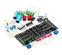 TDA7294 Au-dio Board DIY Kit 200W Dual Channel HIFI Ends-tufe PCB Board FR4 Materiale Sc-nero DC +-24V a +-40V Alimentatore per Audiofili Progetti Fai da Te (Accessori Completi)