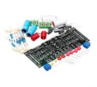 TDA7294 DIY Audio Amplificatore Scheda 200W Dual Channel HIFI PCB Kit per fai da te, basso livello di rumore, DC ±24V-±40V, nero (Loose parts no 7294)
